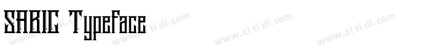 SABIC Typeface字体转换